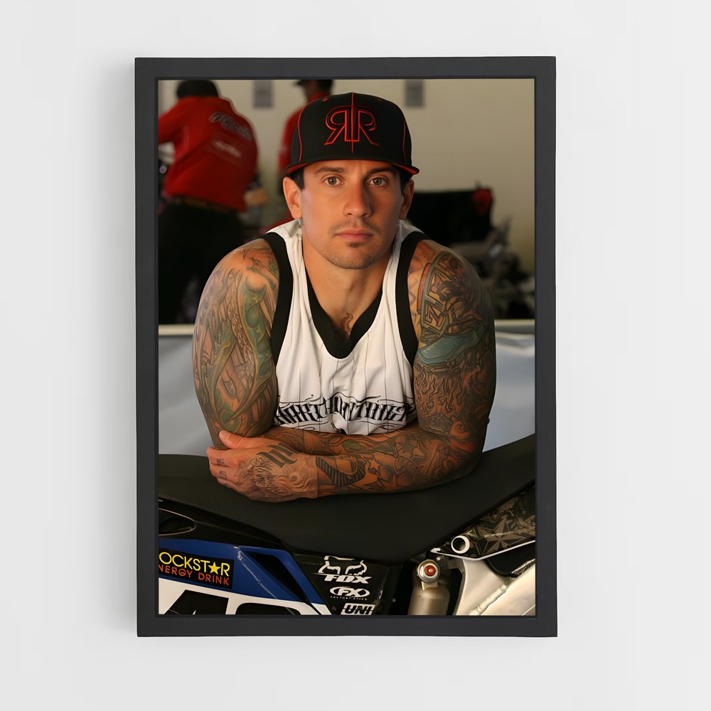 Poster Carey hart – affiche Motocross freestyle (vue 2)